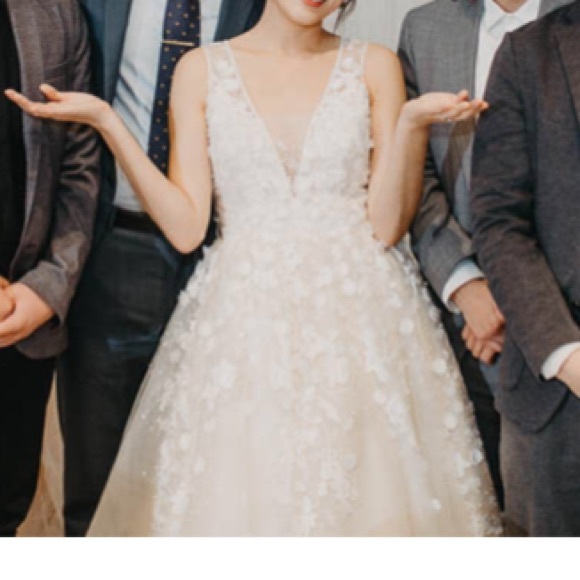 Sold) Bhldn ariane gown - Picture 7 of 7